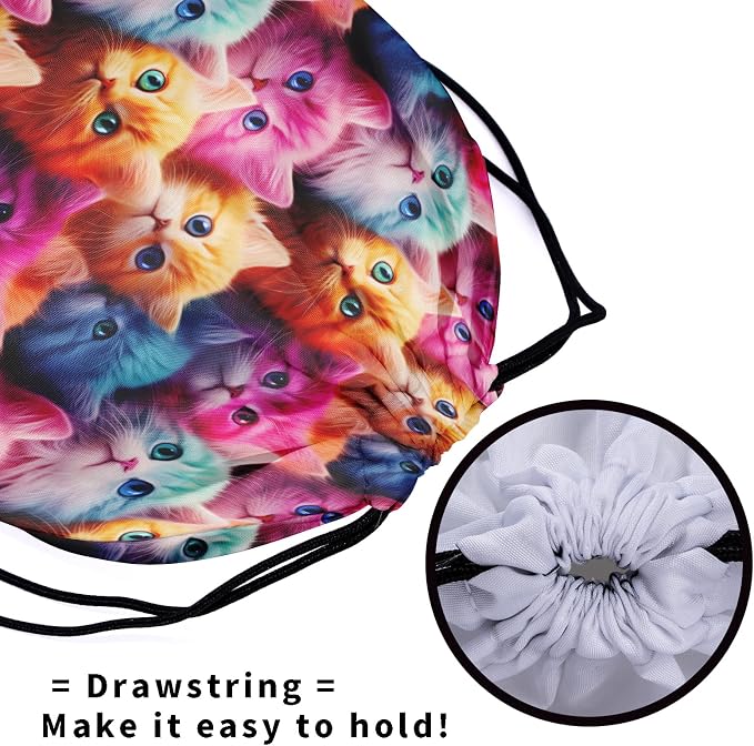 Cute Kitten Gymnastics Grip Bag - Image 5