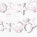 Pink Last Toast on The Coast Bachelorette Decor by BigDotofHappiness