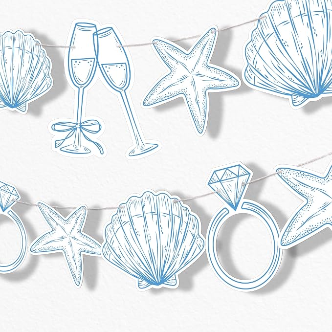 Last Toast on The Coast Bachelorette Decorations by BigDotofHappiness