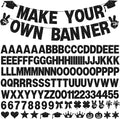 133PCS DIY Banner Kit with Letters Symbols, Make Your Own Banner, Personalized by Unknown