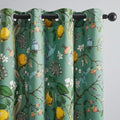 Topfinel Floral Two Pages Curtains 84 Inches Long Drapes, Vintage French by Topfinel