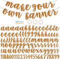 BEISHIDA 116 PCS A-Z DIY Letter Banner Kit Make Your Own Banner，Including 111 by Beishida