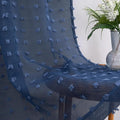 Navy Blue Curtains 84 Inch Length by KOUFALL