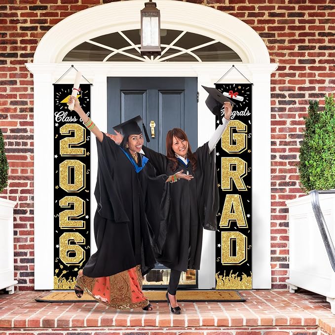 2026 Graduation Decorations, Graduation Banner Class of 2026, Hanging - Image 4