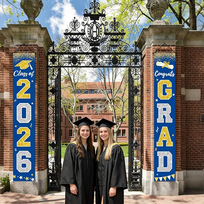 Graduation Decorations 2026, Graduation Banner Class of 2026, Congrats Grad - Image 4