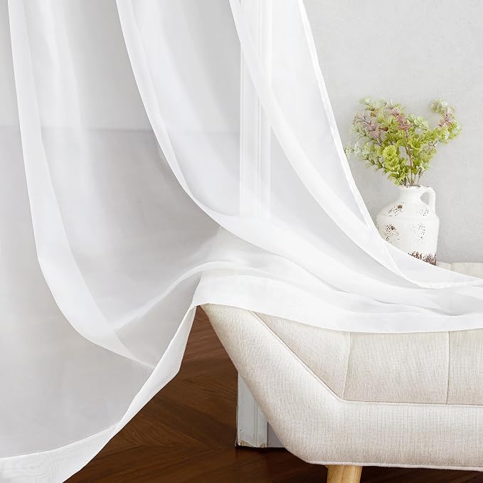NICETOWN Sheer Curtains 120 inches Length - Image 7