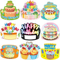 ceiba tree Birthday Crowns for Kids Classroom 36Pcs School Family Colorful by ceibatree