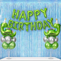 Cute Green Dinosaur Birthday Party Decorations, Dino Theme Party Balloon Kit by Unknown