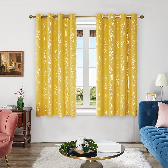 Deconovo Living Room Curtains 84 Inches Long, Thermal Insulated, Room Darkening - Image 4