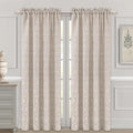 Loom and Mill Damask Floral Curtains by LoomandMill