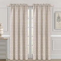 Loom and Mill Damask Floral Curtains by LoomandMill