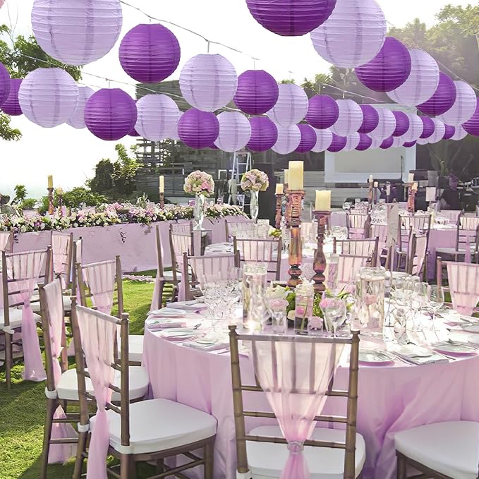 20Pcs Paper Lanterns Decorative - Image 4