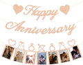Rose Gold Happy Anniversary Party Decorations by Concico