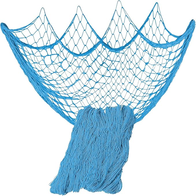 79 x 59 inch Nature Fish Net Wall Decoration by Rosoz