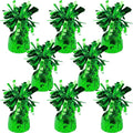 8 Pcs Green Metallic Balloon Weights Holder Anchors Balloon Holder Weights by ZCYSRLQIN