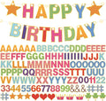 TaoBary 143 Pcs DIY Letter Banner Customizable Happy Birthday Supplies Make by TaoBary