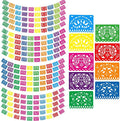 Boao 20 Packs 300 ft Mexican Party Decorations Fiesta Banner Plastic Papel by Boao