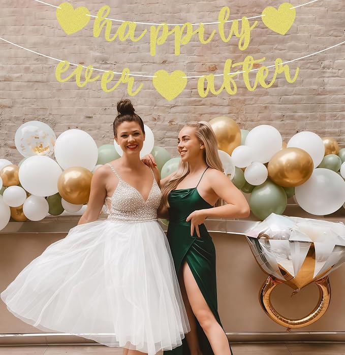 Pre-Strung Happily Ever After Banner - Image 5