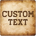 Custom Sign, Custom Street Sign, 11 Font Colors, 13 Font Styles, 4 Hole Options, 22 Sizes, 36x36 Inches, Rust Free DiBound, Fade Resistant, Made in USA by My Sign Center (Vintage)