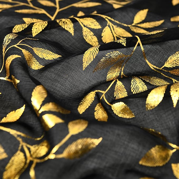 Sutuo Home Black Sheer Curtains 63 Inch Length 2 Panels Set, Privacy Window - Image 7