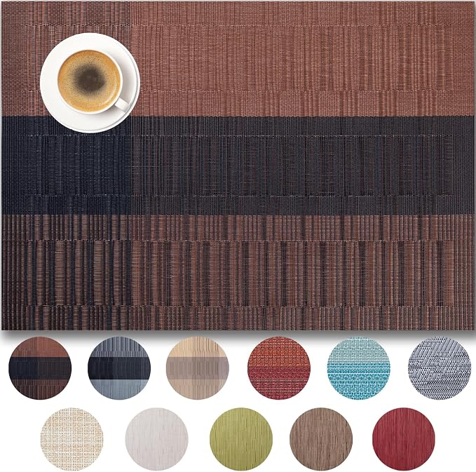 Placemats Set of 6 by Unknown
