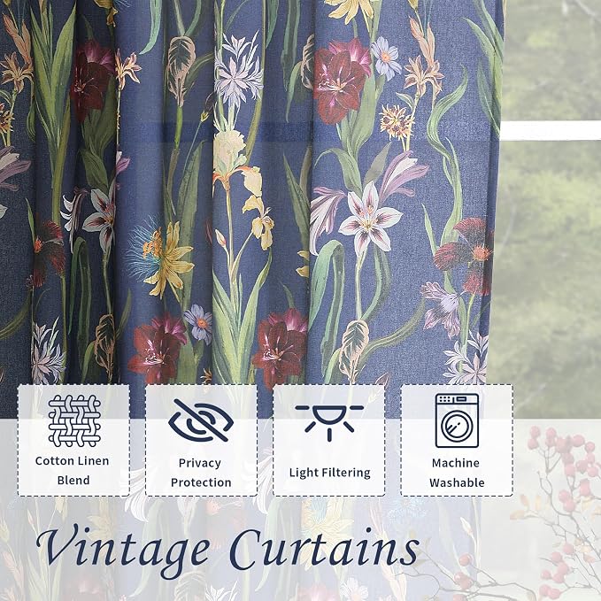 Schweek Boho Curtains 2 Panels 96 Inches Long - Image 4
