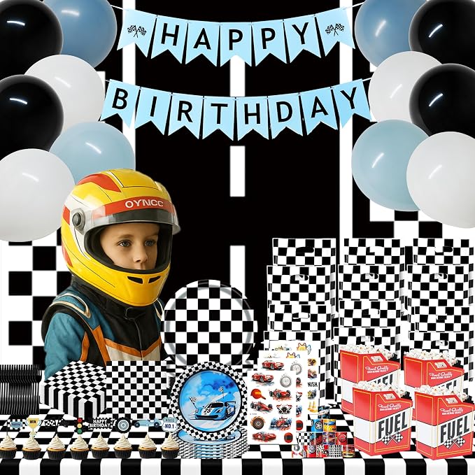 SUPER All-in-One Race Car Party-Ready Decorations & Supplies - Image 8