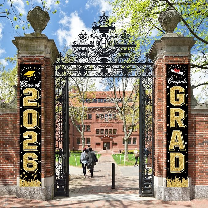 2026 Graduation Decorations, Graduation Banner Class of 2026, Hanging - Image 2