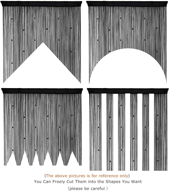 Beaded Curtain Door String Curtains - Image 6