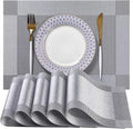 LEXMORE PlaceMats Set of 12 Vinyl/Plastic Woven Place Mats by lexmore
