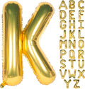 Letter Balloons 40 Inch Giant Jumbo Helium Foil Mylar Gold K | by Exquisitehighqualitypartydecorationstomeetyoureveryneed%EF%BC%81