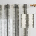MYSKY HOME Ceiling Curtains for Living Room, Farmhouse Style Lines Printed by MYSKYHOME