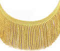 5 Yard Curtain Bullion Fringe Trim-Rayon Tassel Embellishments | 4 Inch Wide by fenghuangwu