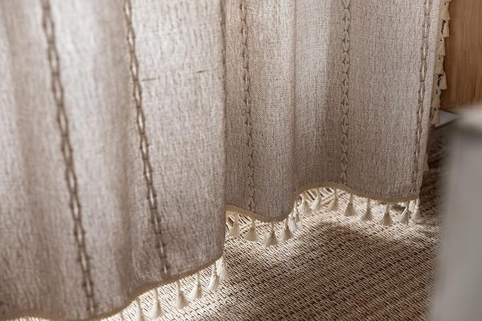 RoomTalks Boho Farmhouse Curtains - Image 7