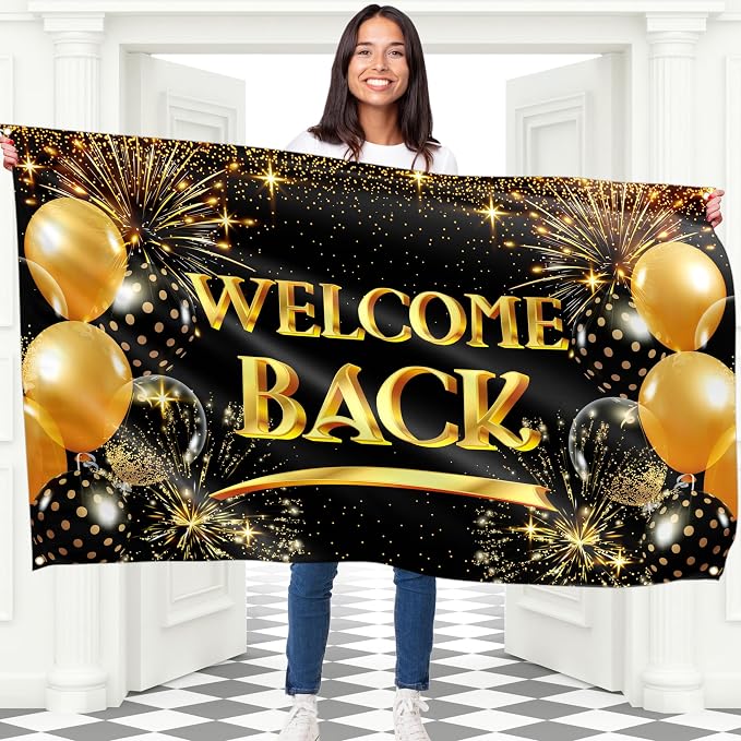 Welcome Back Banner by Bravita