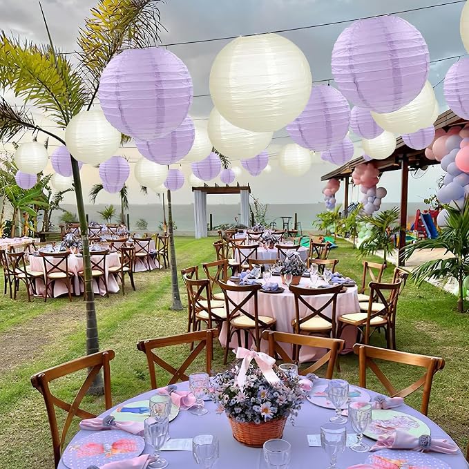 20Pcs Paper Lanterns - Image 5