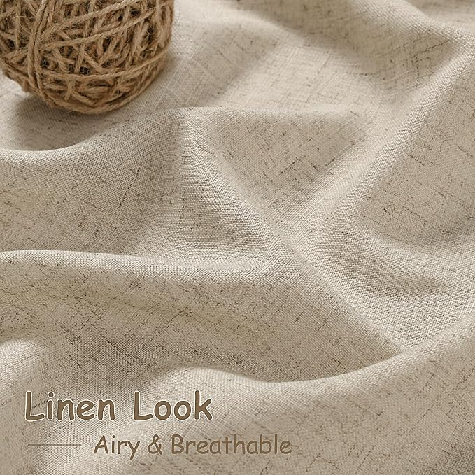 Taupe Burlywood Curtains 72 Inches Long - Image 4