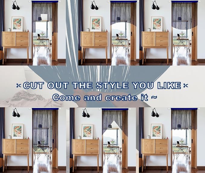 YIIBAII Door String Curtains Fringe Door Curtains - Image 6