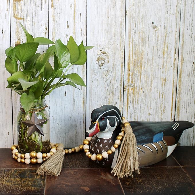 CVHOMEDECO. Wood Beads Garland - Image 5
