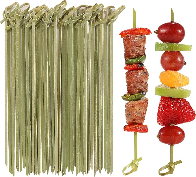 100 PCS Cocktail Picks 6 Inch, Fancy Toothpicks Tooth Picks by CockStixs