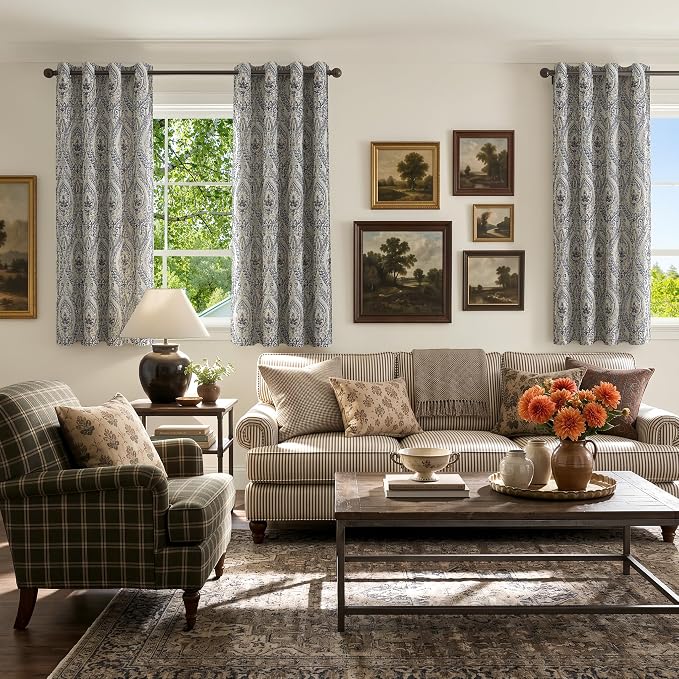 jinchan Linen Textured Curtains - Image 6