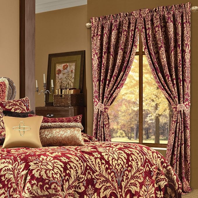 Loom and Mill Damask Jacquard Curtains - Image 2