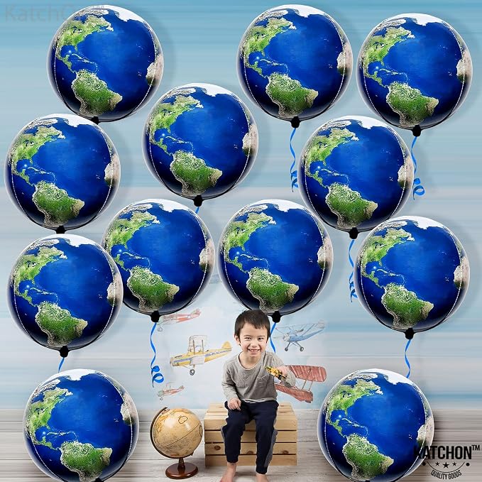 KatchOn Globe Balloons Set - Image 6