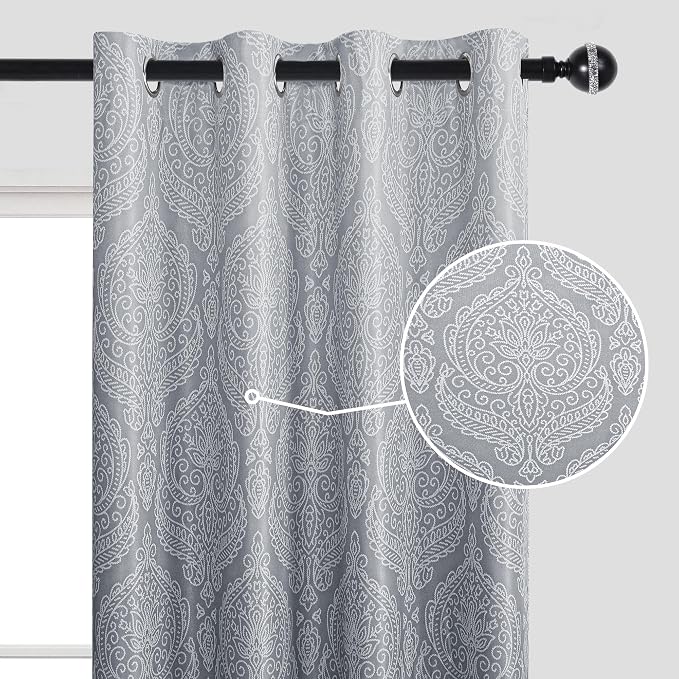 DWCN 100% Blackout Curtains for Bedroom 96 Inch Long - Image 3