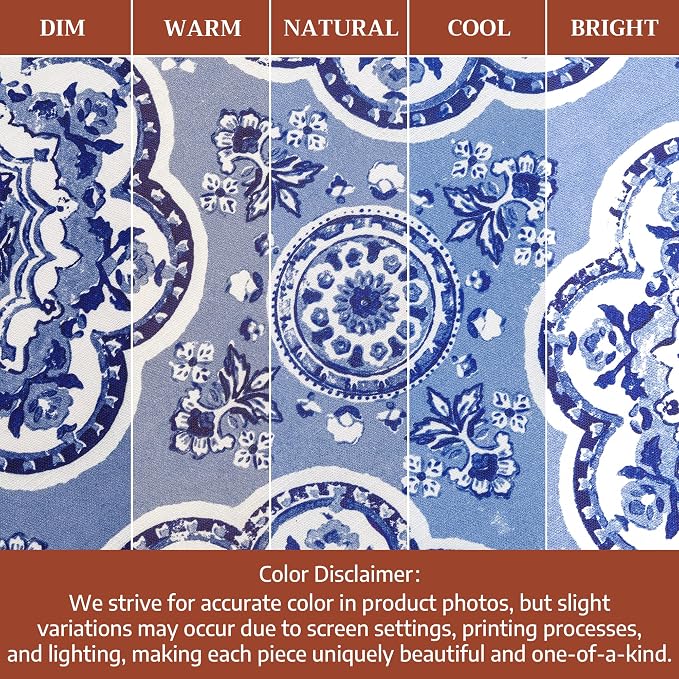 Maison d' Hermine Placemats Set of 4 Reusable 100% Cotton | Cloth Place Mats - Image 6