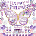 Roetyce Butterfly Retirement Decorations, Office Home Butterfly Themed Party by Roetyce