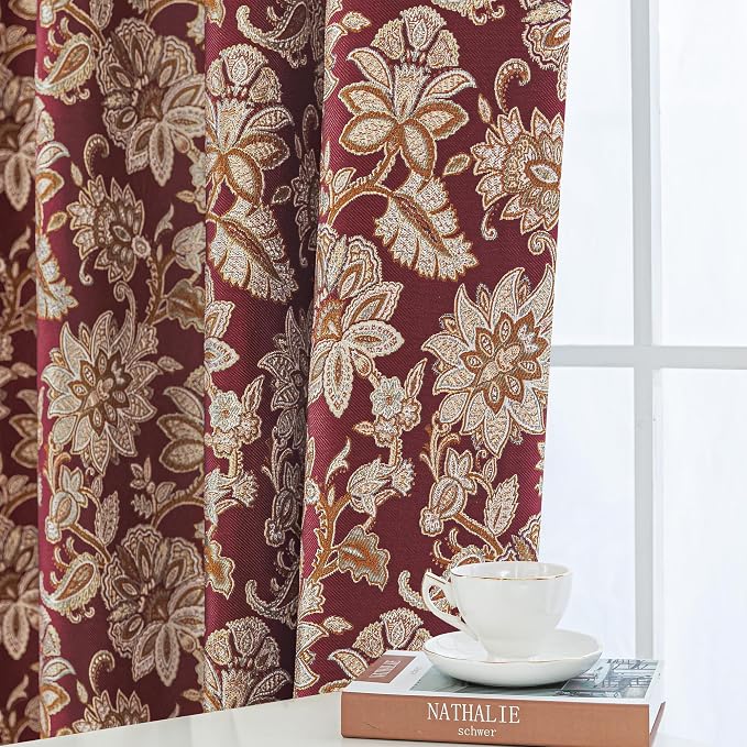 Loom and Mill Vintage Damask Curtains by LoomandMill