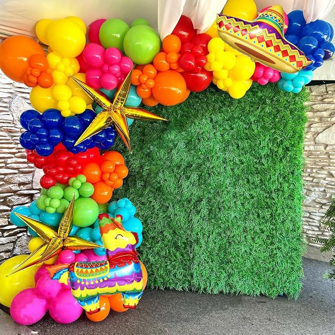 Mexican Fiesta Party Decorations, Cinco De Mayo Rainbow Balloon Arch Kit | - Image 6