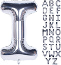 Letter Balloons 40 Inch Giant Jumbo Helium Foil Mylar Silver I | by Exquisitehighqualitypartydecorationstomeetyoureveryneed%EF%BC%81