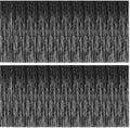 20 Pack Black Foil Curtains by Ohiyoo